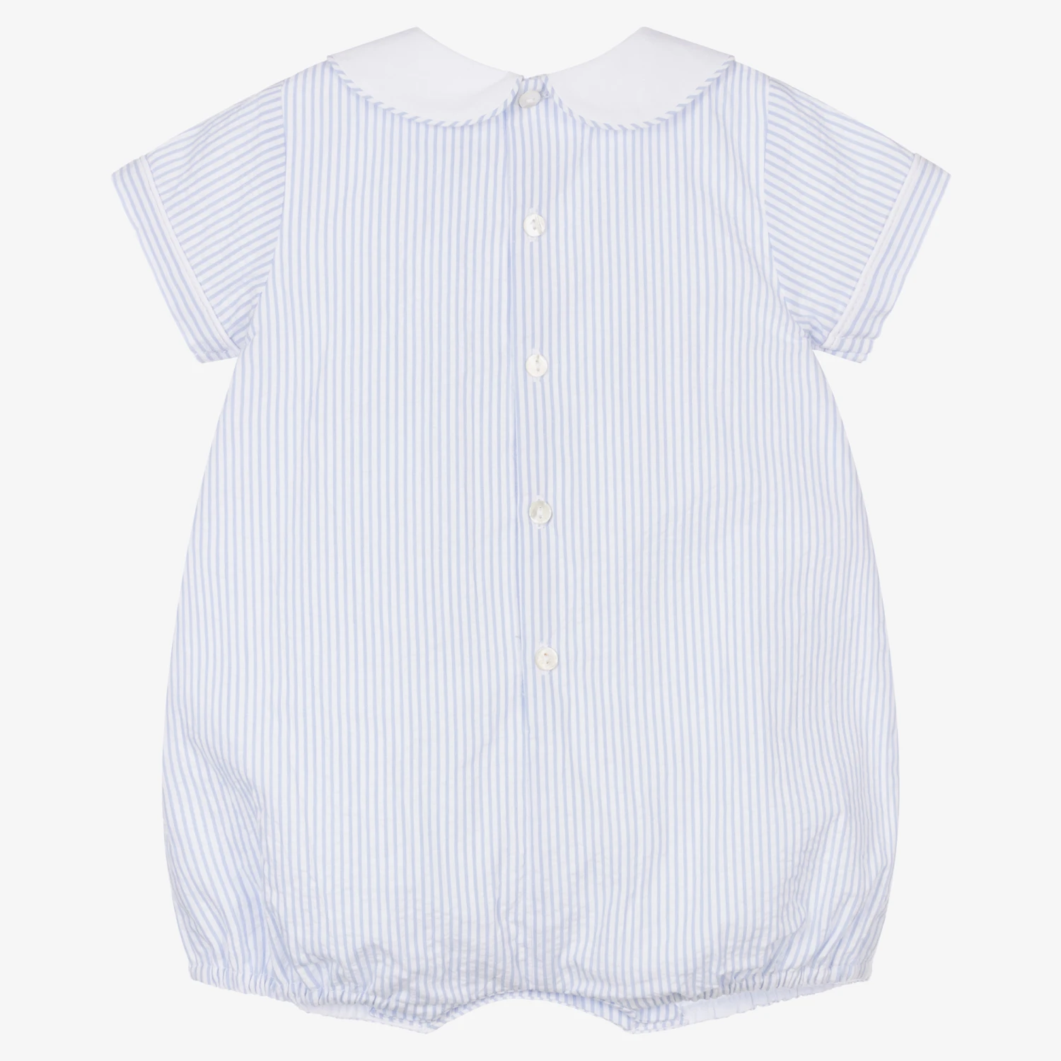 Sarah Louise Baby Boys Blue & White Shortie 2 Sarah Louise Baby Boys Blue & White Shortie - Image 2