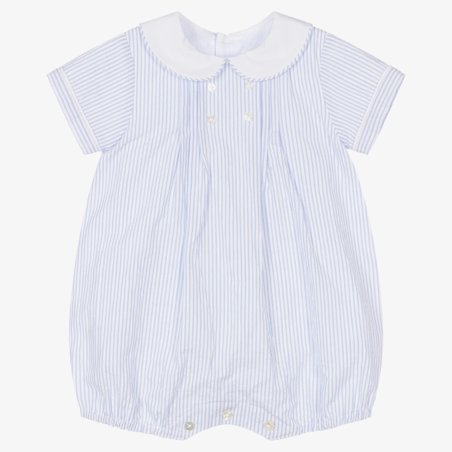 Sarah Louise Baby Boys Blue & White Shortie 1 Sarah Louise Baby Boys Blue & White Shortie