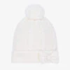 Sarah Louise Baby Girls Ivory Knitted Hat