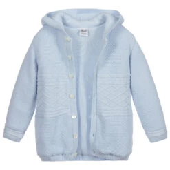 Sarah Louise Blue Cotton Knitted Jacket -Sarah Louise Kids Boutique sarah louise blue cotton knitted jacket 387478 eb891f878c79c1885e059090abf21a724b3e1ff4