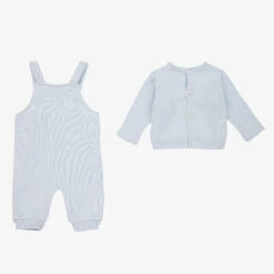 Sarah Louise Blue Knitted Baby Dungaree Set -Sarah Louise Kids Boutique sarah louise blue knitted baby dungaree set 464378 409663d25268aff860c1c152eb0ce53106c14032
