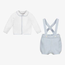 Sarah Louise Blue Knitted Shorts Set -Sarah Louise Kids Boutique sarah louise blue knitted shorts set 401526 8bcef659db1b556ae3eca2367a3ab46579e32f54