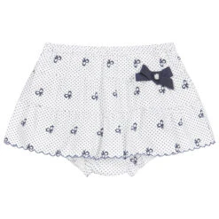 Sarah Louise Blue & White Baby Skirt