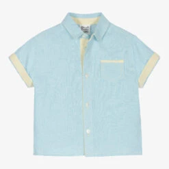 Sarah Louise Boys Blue Cotton Shirt 5 Sarah Louise Boys Blue Cotton Shirt -Sarah Louise Kids Boutique sarah louise boys blue cotton shirt 450647 7dcf3aaa5cdcb47da98e439d5c073dc1fa2f143c