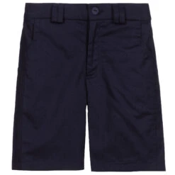 Sarah Louise Boys Blue Cotton Shorts