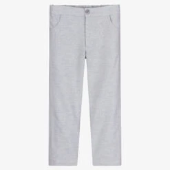 Sarah Louise Boys Blue Cotton Trousers