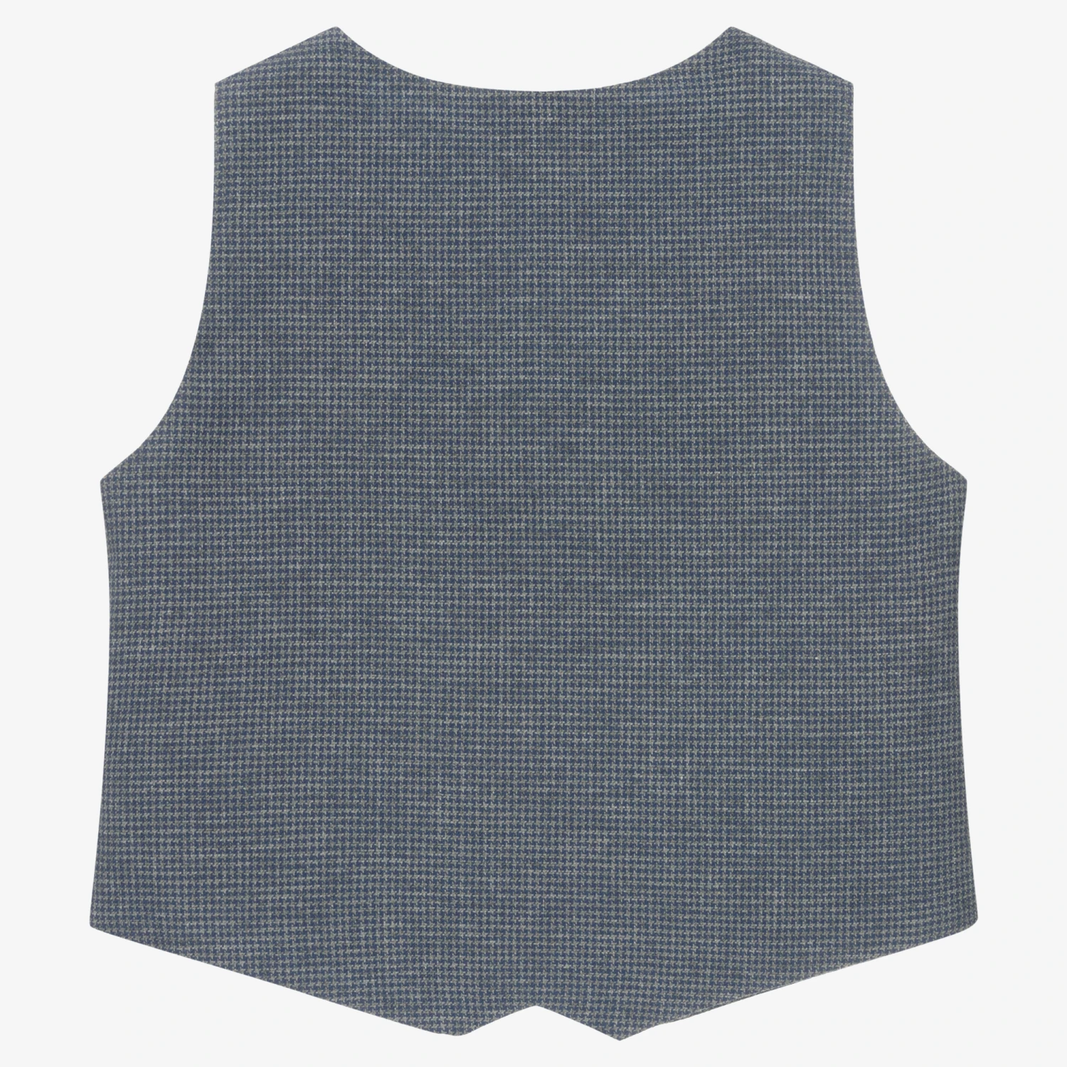 Sarah Louise Boys Blue & Grey Check Waistcoat 2 Sarah Louise Boys Blue & Grey Check Waistcoat - Image 2