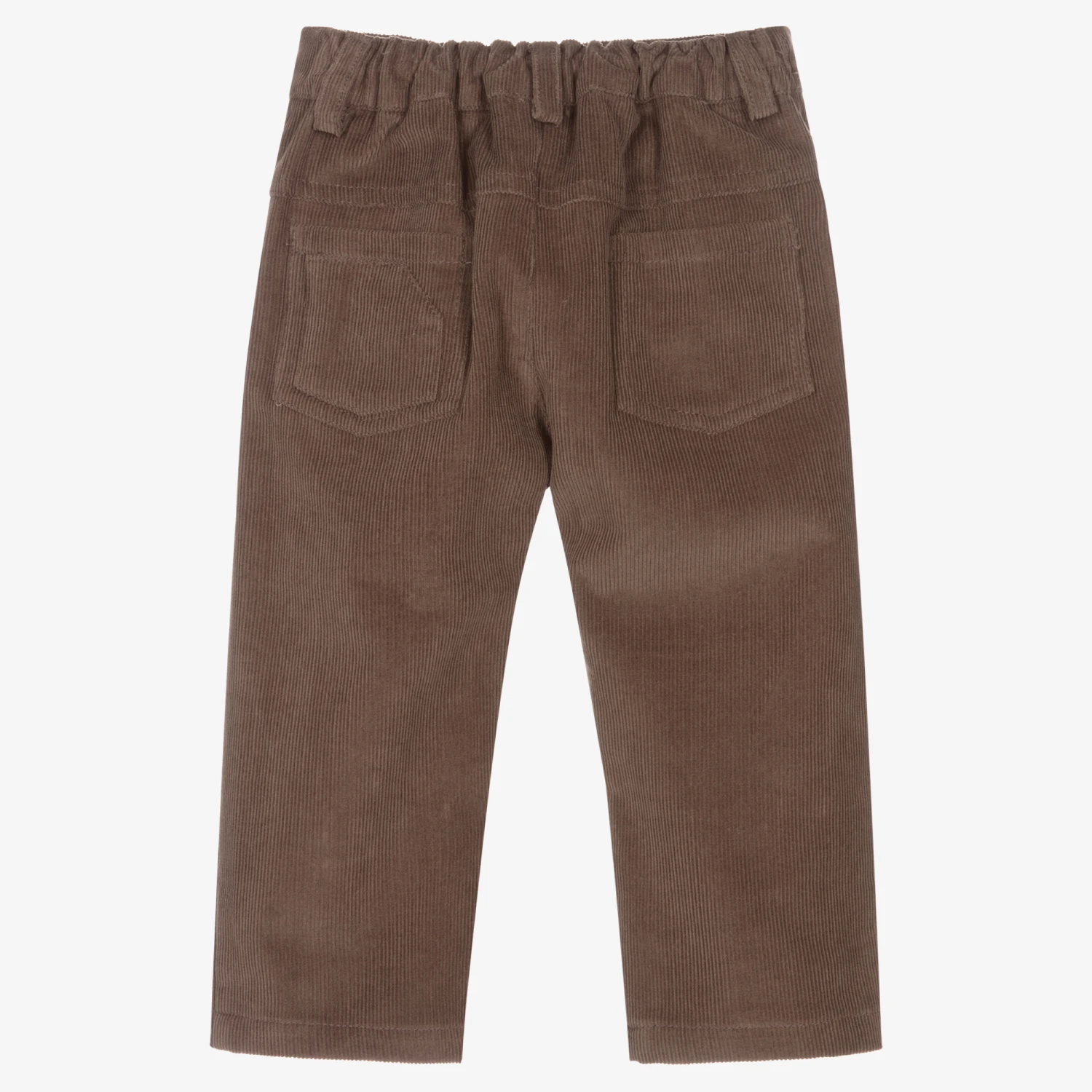 Sarah Louise Boys Brown Corduroy Trousers 2 Sarah Louise Boys Brown Corduroy Trousers - Image 2