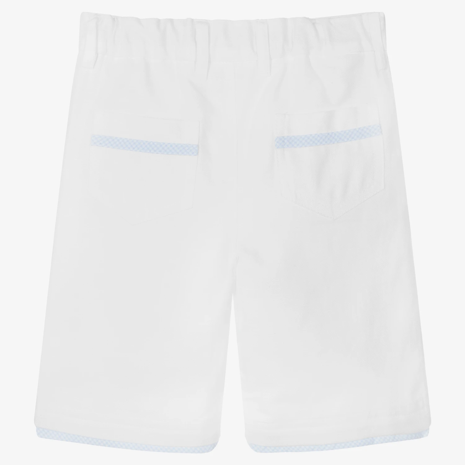Sarah Louise Boys Cotton & Linen Shorts 2 Sarah Louise Boys Cotton & Linen Shorts - Image 2