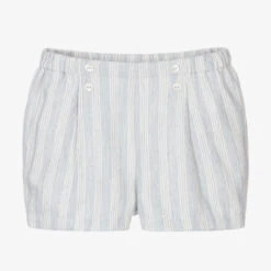 Sarah Louise Boys Ivory & Blue Stripe Cotton Shorts Set 9 Sarah Louise Boys Ivory & Blue Stripe Cotton Shorts Set -Sarah Louise Kids Boutique sarah louise boys ivory blue stripe cotton shorts set 514593 3e043d69215e77fce216c96a0772c44e150c9c77