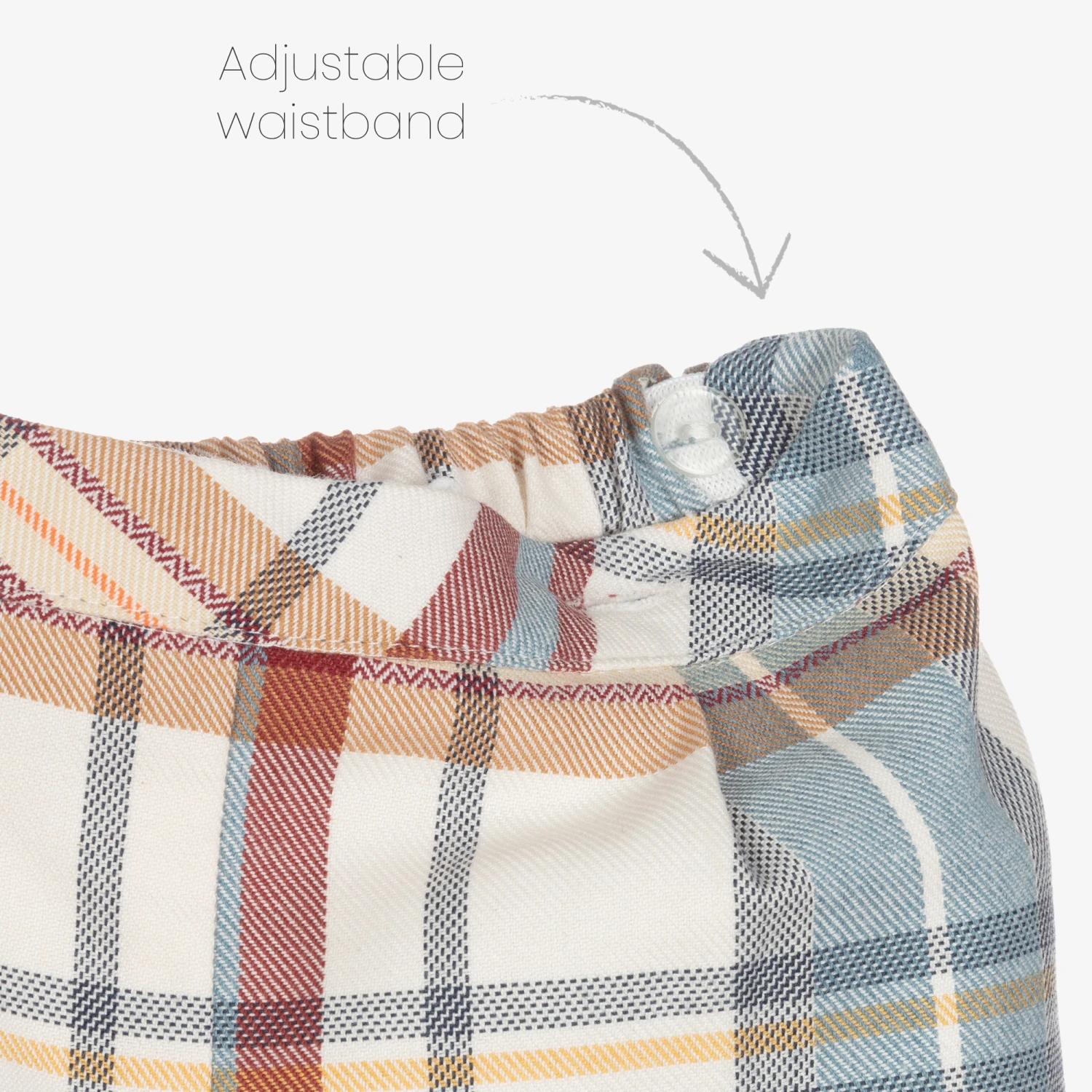 Sarah Louise Boys Smocked Tartan Buster Suit 6 Sarah Louise Boys Smocked Tartan Buster Suit - Image 6