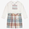 Sarah Louise Boys Smocked Tartan Buster Suit