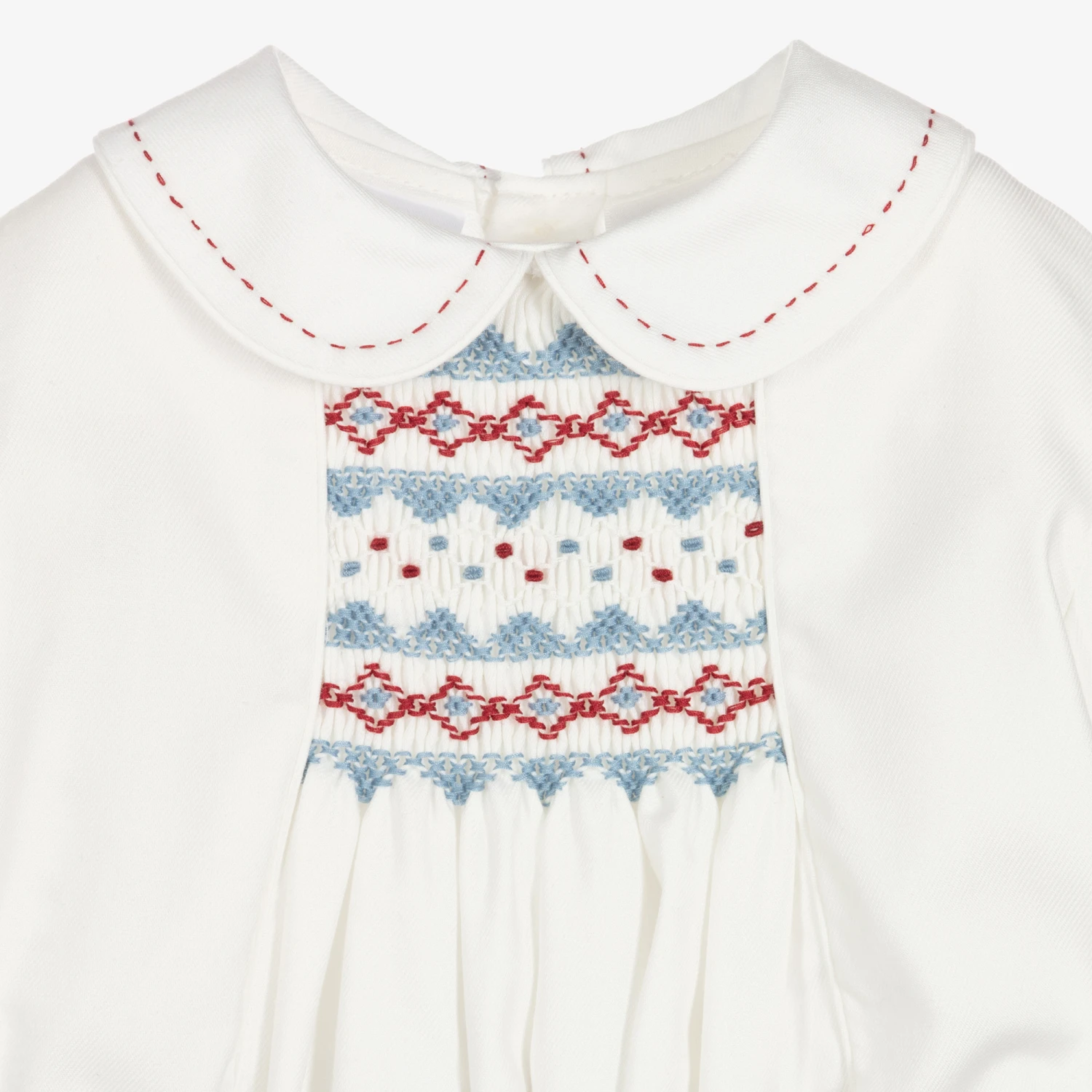 Sarah Louise Boys Smocked Tartan Buster Suit 5 Sarah Louise Boys Smocked Tartan Buster Suit - Image 5