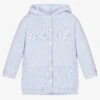 Sarah Louise Girls Blue Cotton Knit Jacket