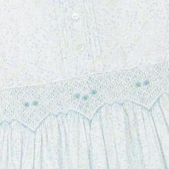 Sarah Louise Girls Blue Floral Hand-Smocked Cotton Dress -Sarah Louise Kids Boutique sarah louise girls blue floral hand smocked cotton dress 514582 90162bbcfc7bf9b4b4064a93f5ee18ada4cacd81