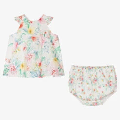 Sarah Louise Girls Floral Cotton Dress Set -Sarah Louise Kids Boutique sarah louise girls floral cotton dress set 432356 0508f71c11678d028b6e6c9b5cc9eb6db172c7b7