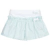 Sarah Louise Girls Green Cotton Shorts