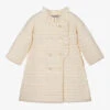 Sarah Louise Girls Ivory Knitted Coat