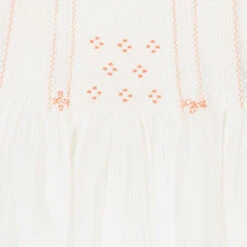 Sarah Louise Girls Ivory & Pink Cotton Hand-Smocked Dress -Sarah Louise Kids Boutique sarah louise girls ivory pink cotton hand smocked dress 514594 99bb3ab0c0672015efef4f11db51d319e5725b18