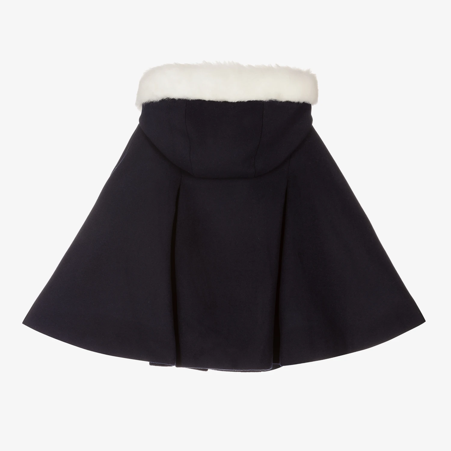 Sarah Louise Girls Navy Blue Cape 2 Sarah Louise Girls Navy Blue Cape - Image 2
