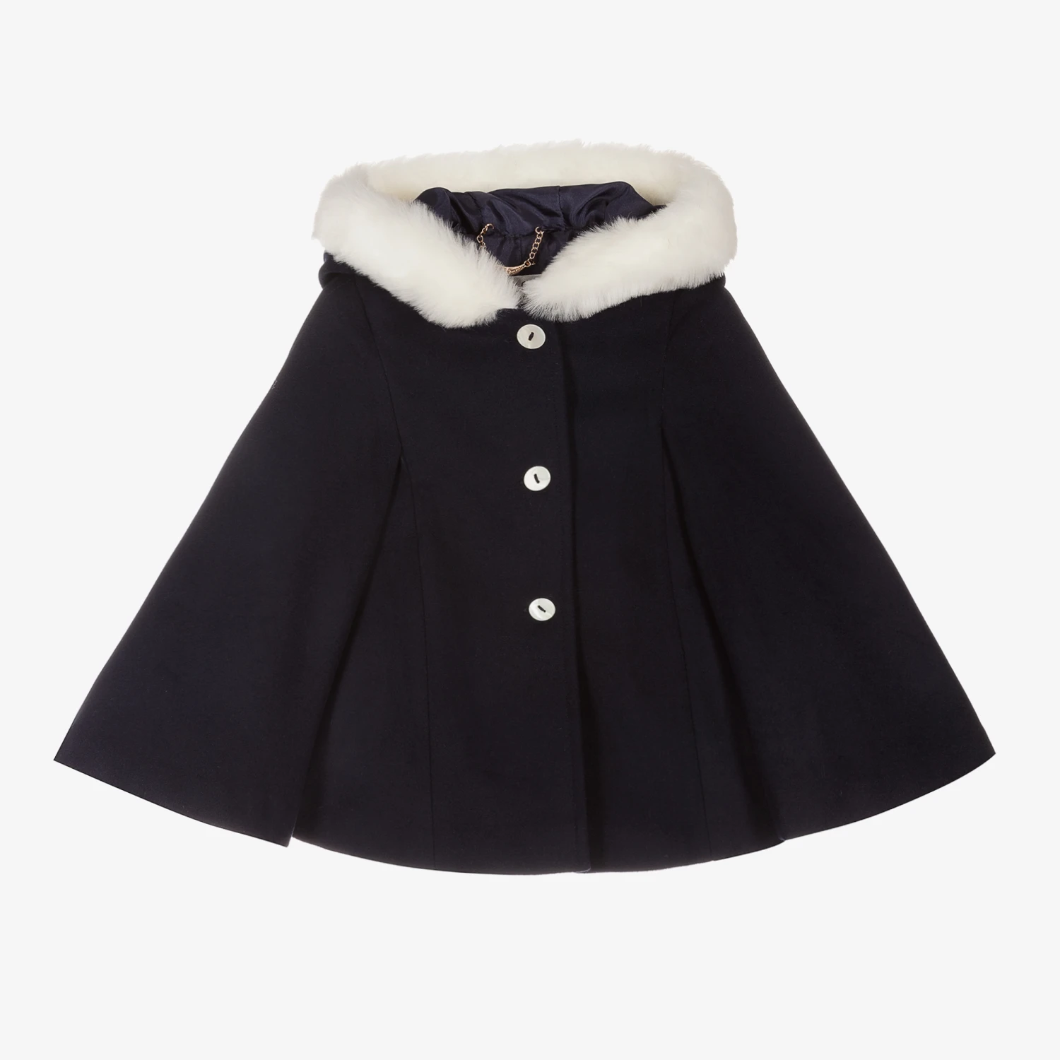 Sarah Louise Girls Navy Blue Cape 1 Sarah Louise Girls Navy Blue Cape