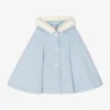 Sarah Louise Girls Pale Blue Cape