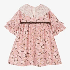 Sarah Louise Girls Pink Cotton Floral Dress -Sarah Louise Kids Boutique sarah louise girls pink cotton floral dress 464405 4b5362d604f67611189ca5fdbecb4feda90b224c