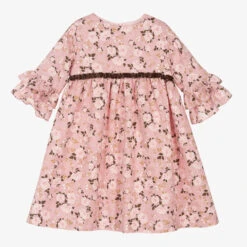 Sarah Louise Girls Pink Cotton Floral Dress -Sarah Louise Kids Boutique sarah louise girls pink cotton floral dress 464405 eebe095a960fca1377725e4d1b027b8799746f45