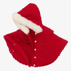 Sarah Louise Girls Red Knitted Cape -Sarah Louise Kids Boutique sarah louise girls red knitted cape 464419 24c6a05bf929c53643a6b971408471a1686daf70