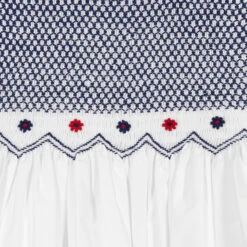 Sarah Louise Girls White Cotton Dress -Sarah Louise Kids Boutique sarah louise girls white cotton dress 417847 d335739afcec18f1d9bbfc380fcac80b624323eb