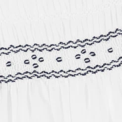 Sarah Louise Girls White Cotton Hand-Smocked Dress Set 5 Sarah Louise Girls White Cotton Hand-Smocked Dress Set -Sarah Louise Kids Boutique sarah louise girls white cotton hand smocked dress set 514616 509759031c6493d3573066018f524524cce1a411