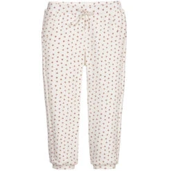 Sarah Louise Girls White Jersey Trousers