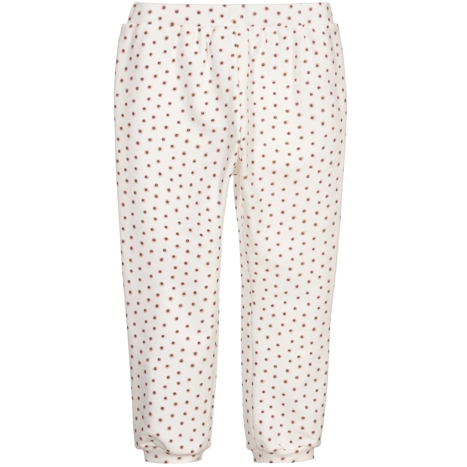Sarah Louise Girls White Jersey Trousers 2 Sarah Louise Girls White Jersey Trousers - Image 2