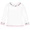 Sarah Louise Girls White Top