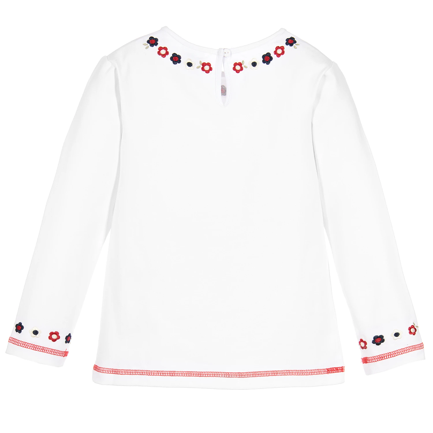 Sarah Louise Girls White Top 3 Sarah Louise Girls White Top - Image 3