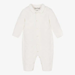 Sarah Louise Ivory Knitted Romper
