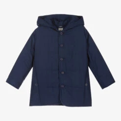 Sarah Louise Navy Blue Padded Coat