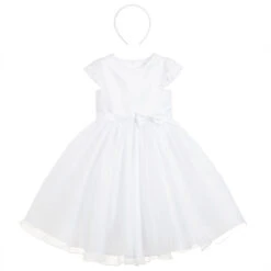 Sarah Louise Organza & Satin Dress Set