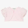Sarah Louise Pink Knitted Cotton Cardigan
