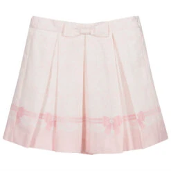Sarah Louise Pink Polycotton Skirt