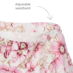 Sarah Louise Pink & White Floral Skirt -Sarah Louise Kids Boutique sarah louise pink white floral skirt 387515 05354108cca278b39a097f673479933a65fc0766