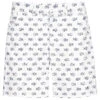 Sarah Louise White & Blue Fish Shorts