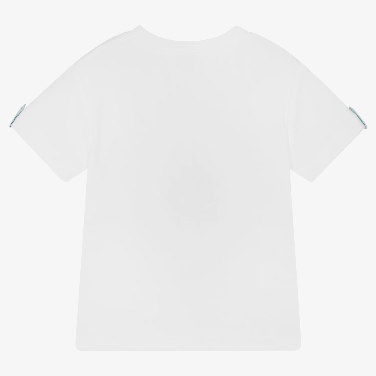 Sarah Louise White Cotton Jersey T-Shirt 2 Sarah Louise White Cotton Jersey T-Shirt - Image 2