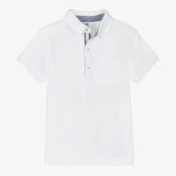 Sarah Louise White Cotton Polo Shirt -Sarah Louise Kids Boutique sarah louise white cotton polo shirt 450699 ec7a9ca74f674a93a0239b7fda932deda578ec97