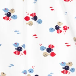 Sarah Louise White Fish Print Baby Shortie -Sarah Louise Kids Boutique sarah louise white fish print baby shortie 450632 100a97cbafec83d82e332765cf3e52e241c01166