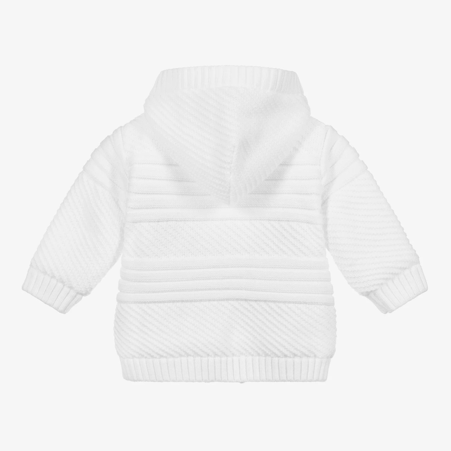 Sarah Louise White Knitted Pram Coat 2 Sarah Louise White Knitted Pram Coat - Image 2